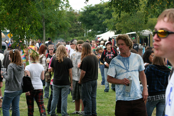 This is the "tame" side of the event